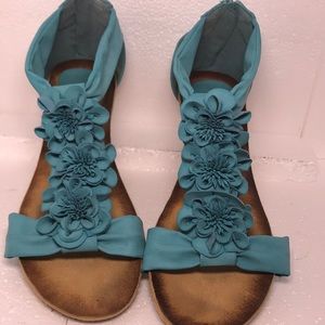 Beautiful wedge sandals